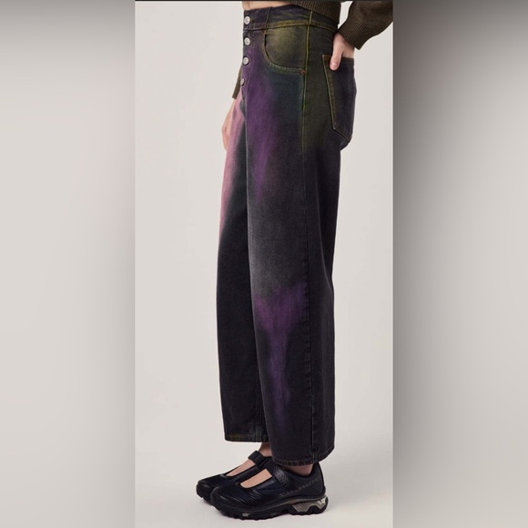 MM6 Maison Margiela Bleached-effect jeans - Picture 3 of 4